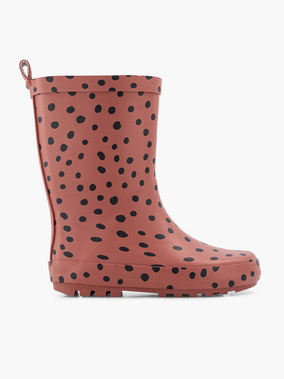 Landrover) Oudroze regenlaars met stippen van Roze | vanHaren