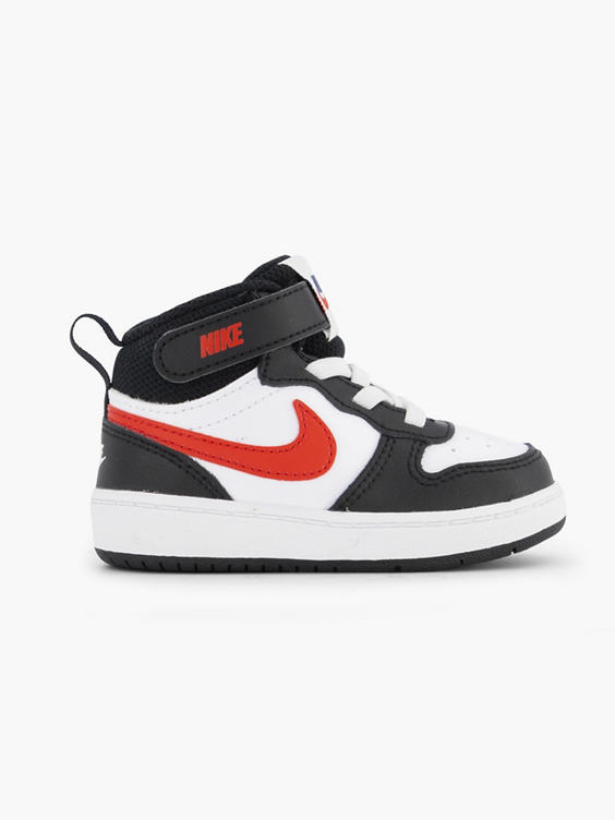 Nike Court Borough Mid 2 sneakers wit/rood/zwart online kopen