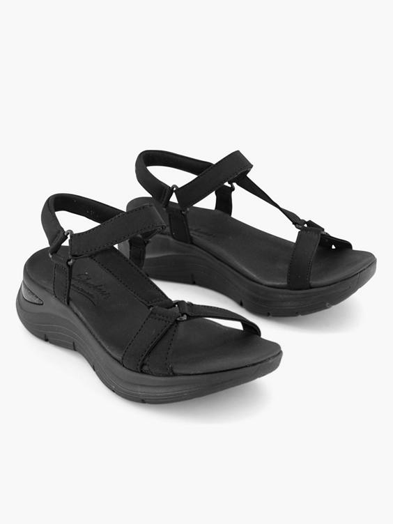 Zwarte sandaal Arch comfort