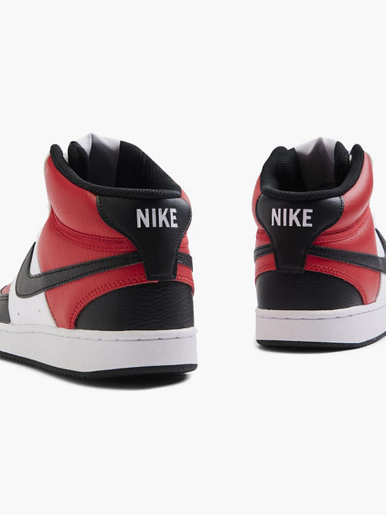 men's nike red and black trainers
