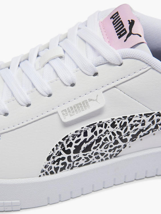 Witte sneaker zebraprint