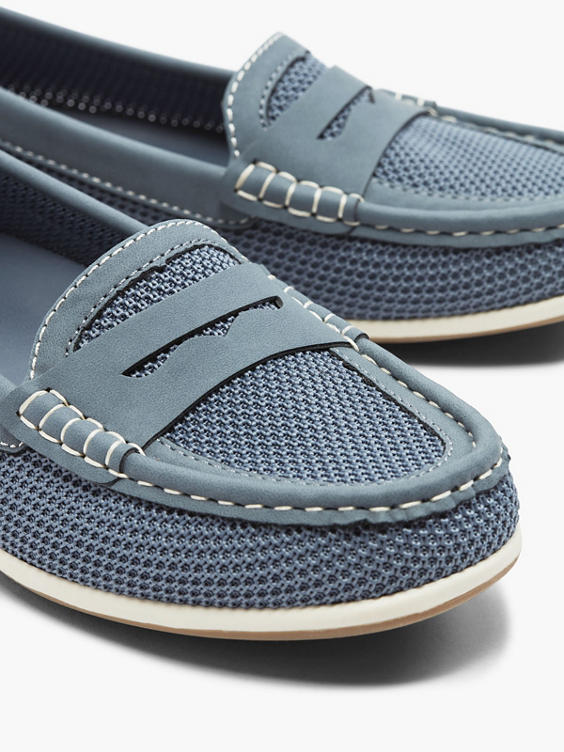 Powder Blue Loafers 