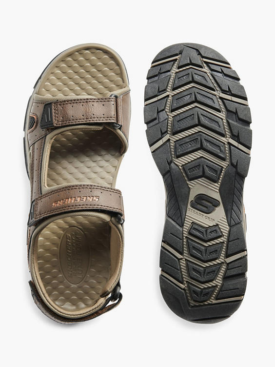Bruine sandaal klittenband