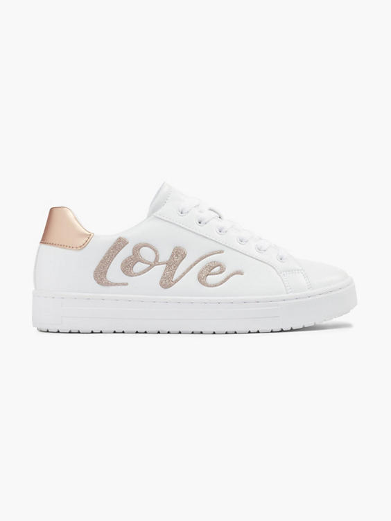Witte sneaker 'LOVE'