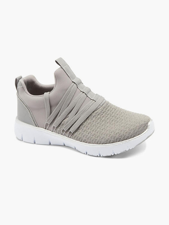 Ladies Fly Knit Lace-up Trainers
