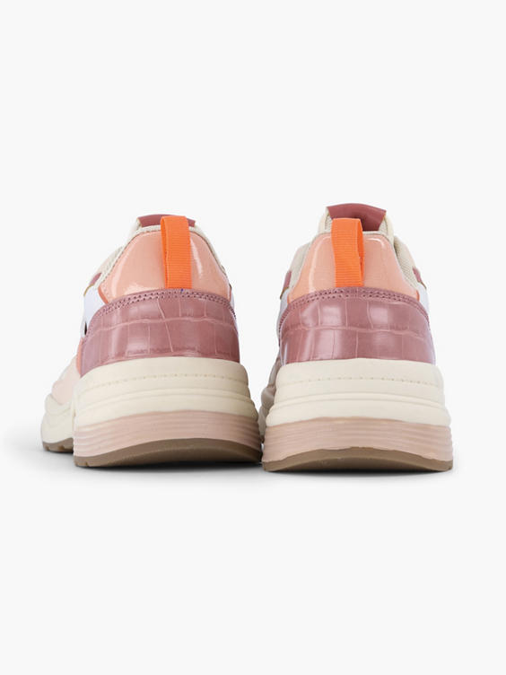Roze chunky sneaker