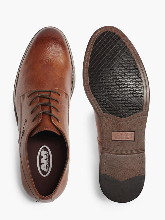 Mens Venice Brown Lace-up Formal Shoes 