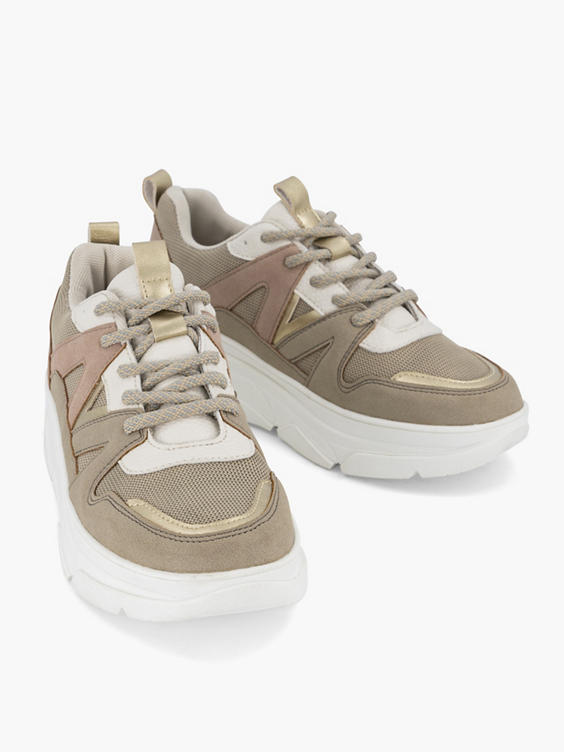 Taupe chunky sneaker