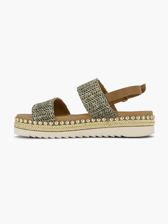Khaki sandaal