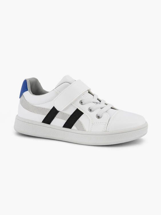 kopen Allemaal schild Bobbi-Shoes) Witte sneaker klittenband van Wit | vanHaren