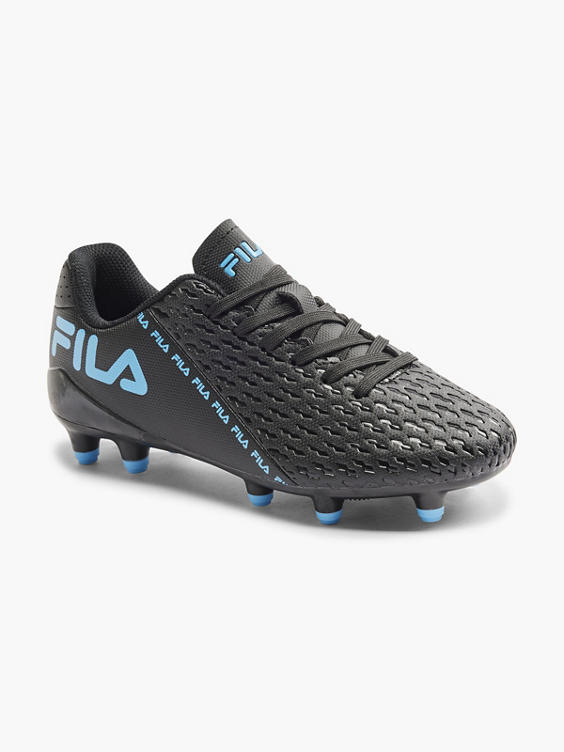 Fila New Black/Blue Teens Lace-up Football Boot