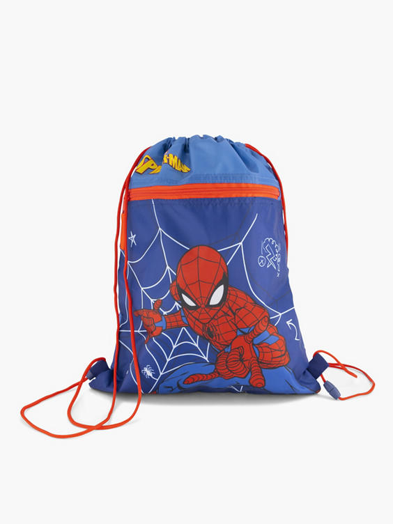 Blauwe gymtas Spiderman