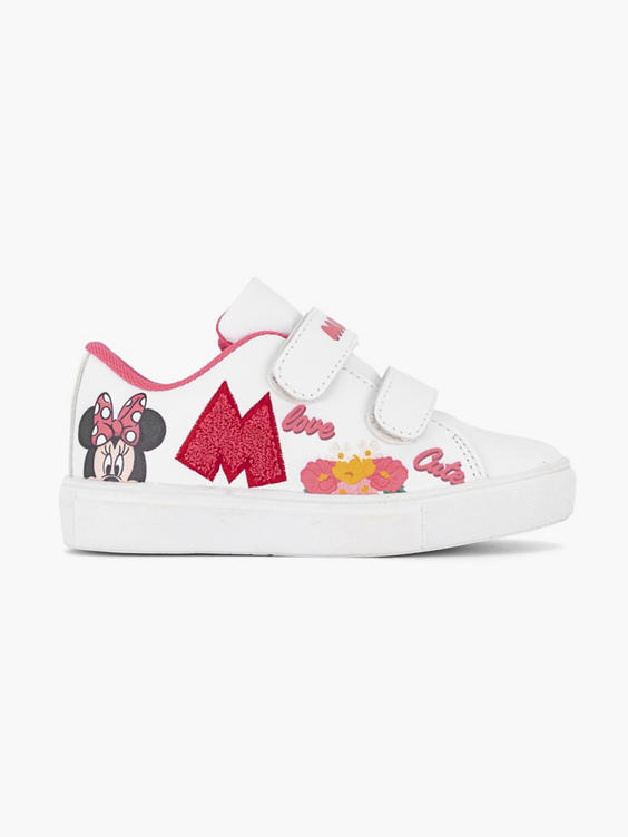 Minnie Mouse Witte sneaker klittenband online kopen