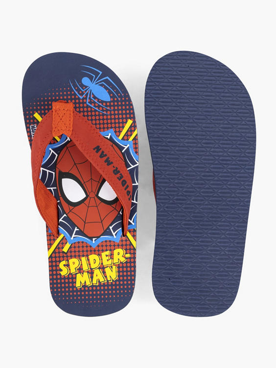 Rode teenslipper Spiderman