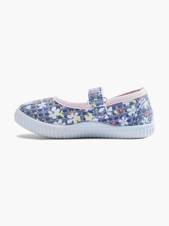 Toddler Girls Cupcake Couture Floral Canvas Shoes 