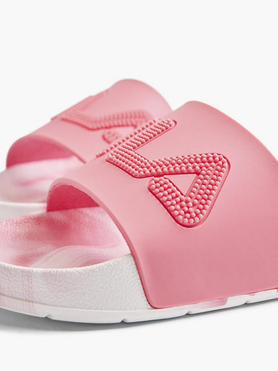 Pink store fila sandals