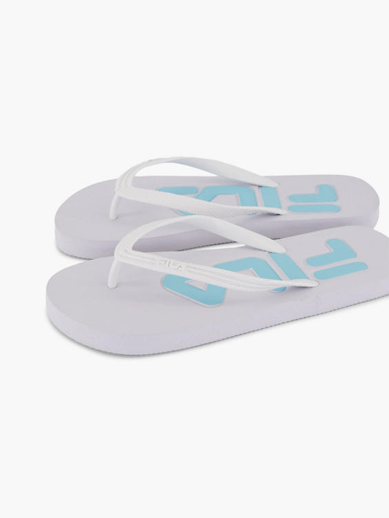 Ladies Fila White Flip-flops