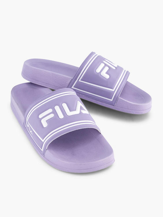 Ladies Fila Lilac Slides 