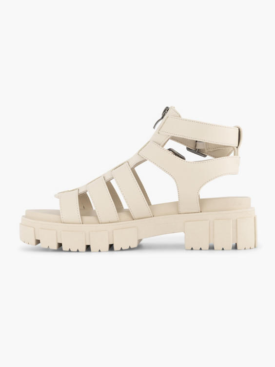 Off white chunky sandaal