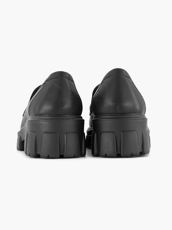 Zwarte chunky loafer ketting