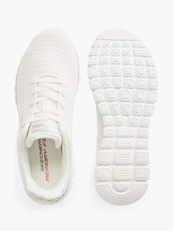 Witte sneaker memory foam