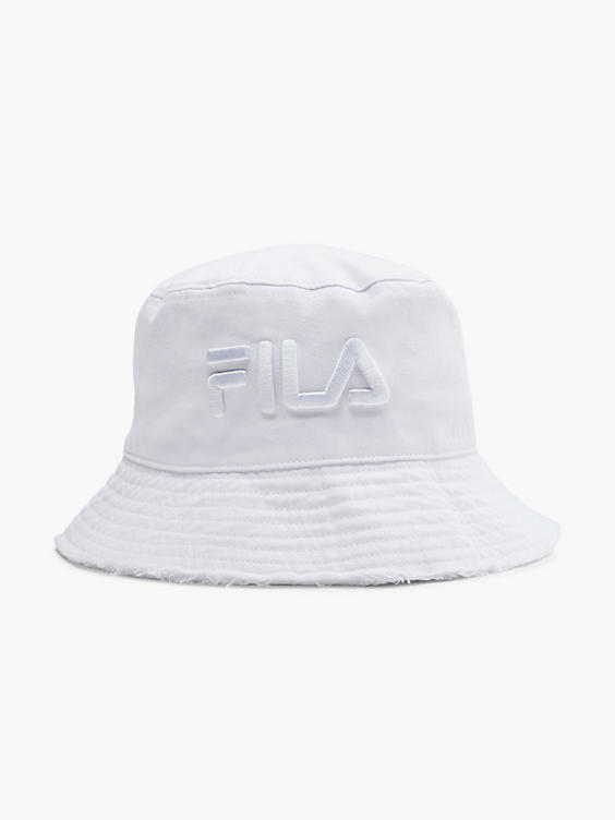 FILA) Fila White Bucket Hat in White | DEICHMANN