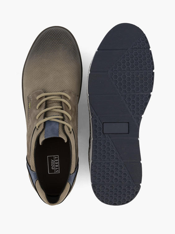 Taupe veterschoen