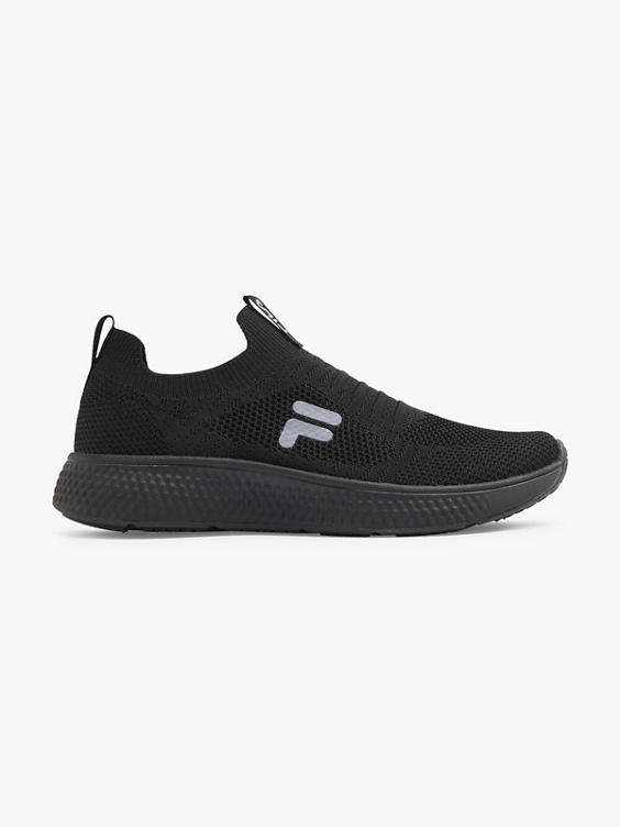 (FILA) Slip On Sneaker in schwarz