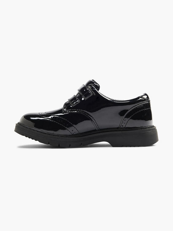 (Graceland) Graceland Junior Girl Black Patent Brogue School Shoes in ...
