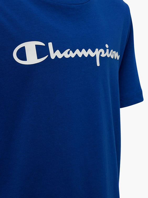 Champion) T-Shirt in blau | DEICHMANN