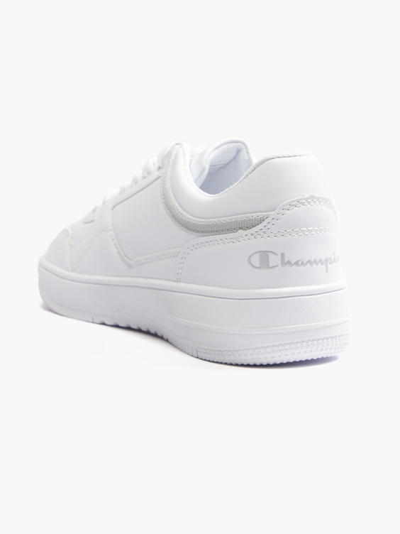 Triple White Rebound Low Lace-up Trainer 