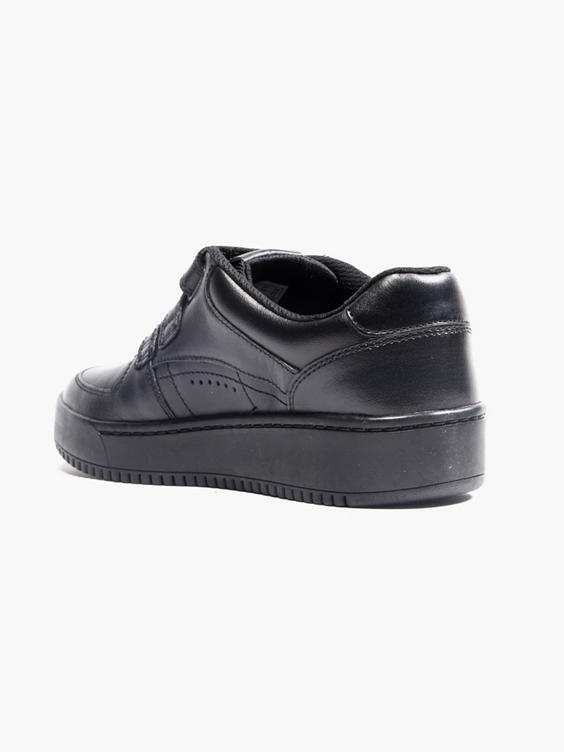 Clarks Teen Boy Black Leather School Shoes 