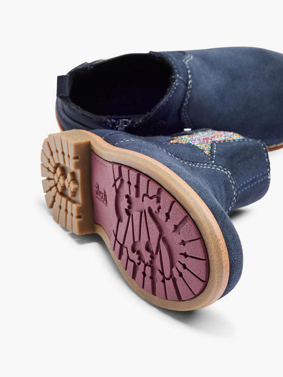 Lurchi) Leder Chelsea Boots in navyblau | DEICHMANN