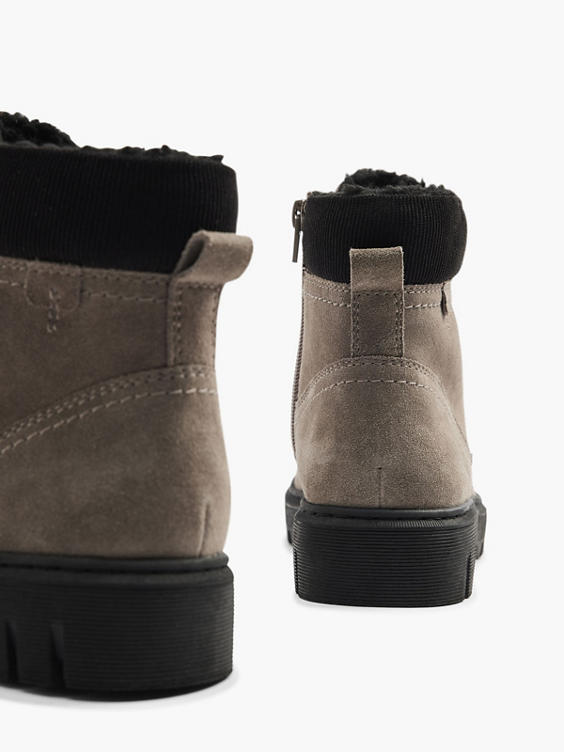 Taupe suéde veterboot 