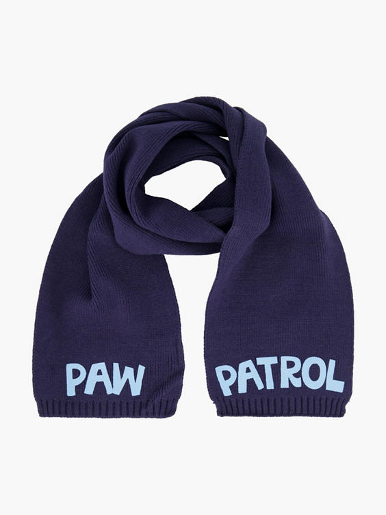 Blauwe sjaal met muts set Paw Patrol
