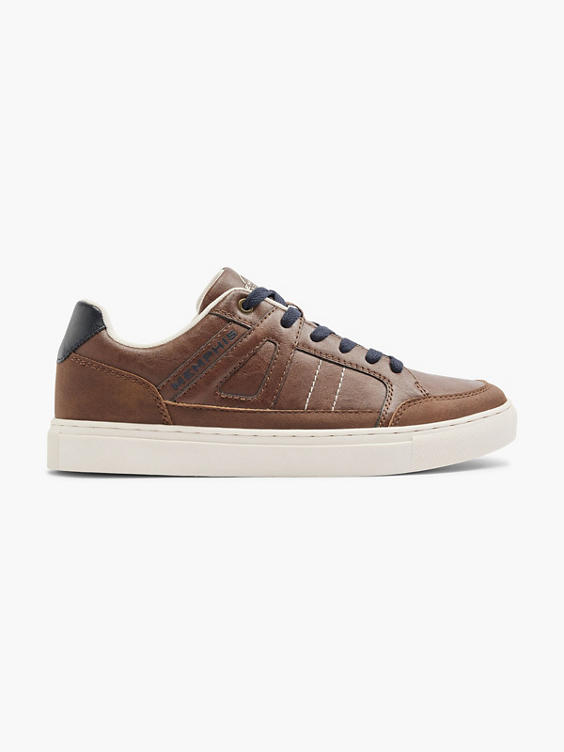 Mens Memphis One Brown Lace Up Casual Trainer