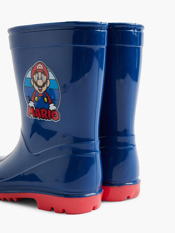 Blauwe regenlaars Mario