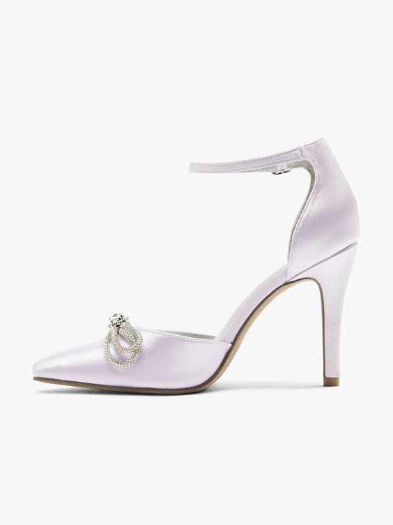 Black Wedding Shoes Heels Wedge for Bride S.DEE Lace Organza Purple Lilac  Lavender Flower Satin Closed Toe Toe Bridal Bride Lace Rhinestone - Etsy