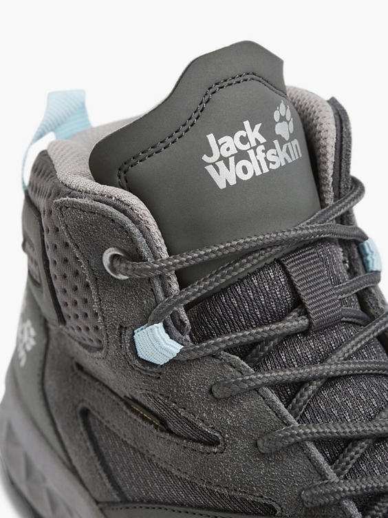 Grey Jack Wolfskin Lace-up Hiking Boot