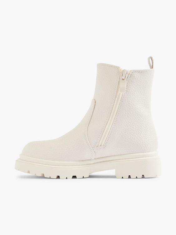 Off white chelsea boot