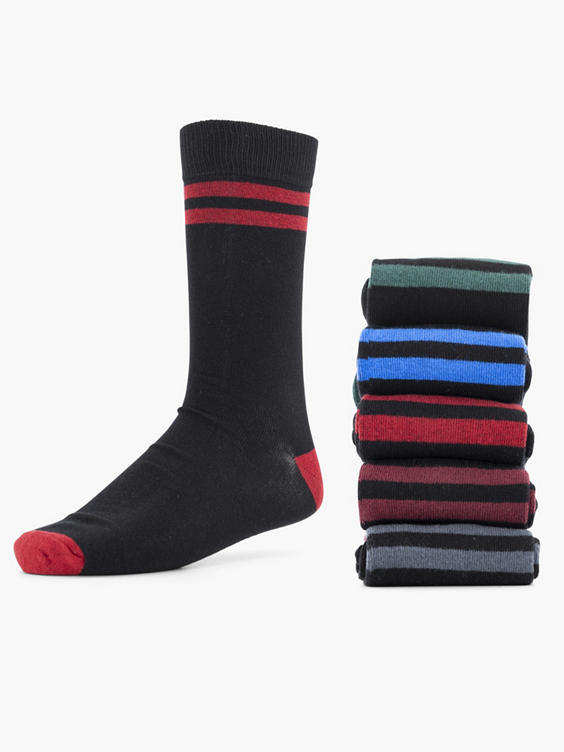 Gekleurde sokken 5 pak 40-46
