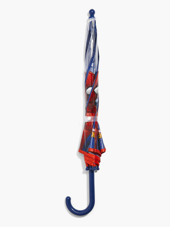 Blauwe paraplu Spiderman