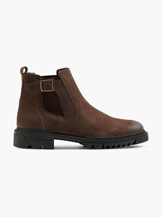 (AM SHOE) Chelsea Boots in braun