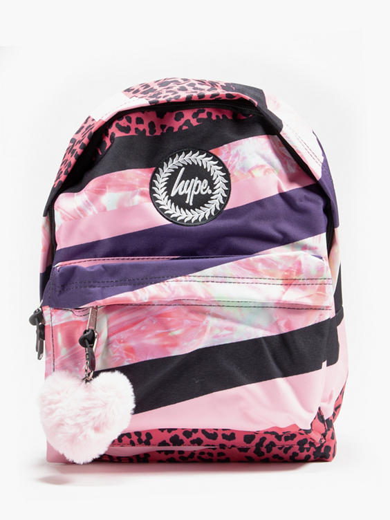 (Hype) HYPE MULTI PATTERN BACKPACK in Multicoloured | DEICHMANN