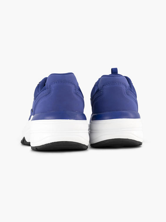Blauwe chunky sneaker