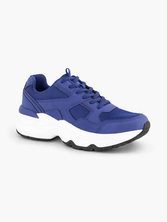 Blauwe chunky sneaker