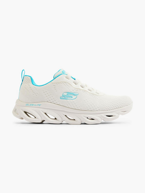 Mal grado Lesionarse Skechers) Skechers White/Turquoise Lace-up Comfort Trainer in Turquoise |  DEICHMANN