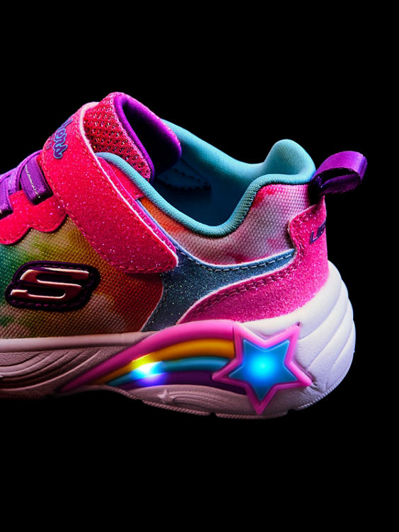 Lány Skechers világítós sneaker