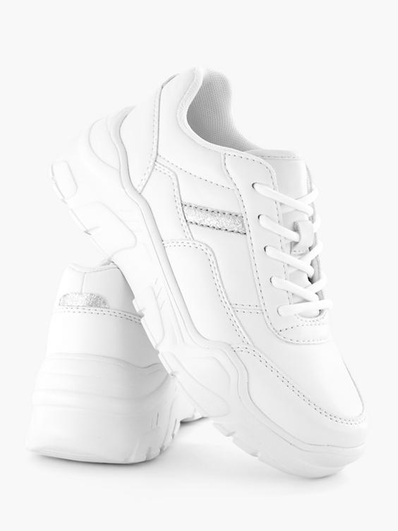 Witte chunky sneakers