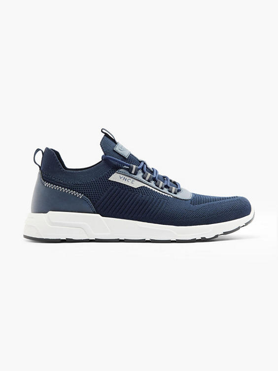 Navy Casual Lace-up Trainer